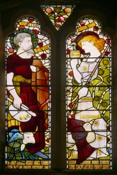 Saint Luc et Saint Jean, Cathédrale de St Machar, Aberdeen, 1871